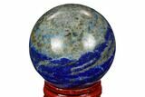 Polished Lapis Lazuli Sphere - Pakistan #170997-1